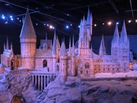 Hogwarts at night