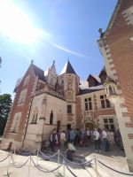 im Herrenhaus Clos Lucé mit Führung durch Martin