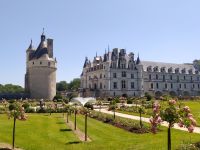 Freizeit auf dem Schloßgelände, Wasserschloss Chenonceaux
