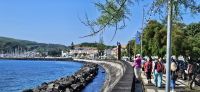 Insel Faial, Horta, Hafenpromenade