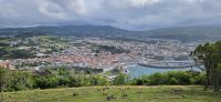 Insel Terceira, Blick vom Monte Brasil auf Angra
