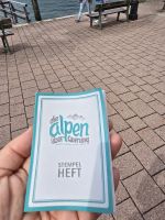 Stempelheft für die Alpenüberquerung 