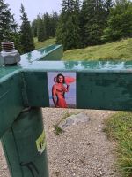 Drehkreuz für Frauen :-) - Alpenüberquerung