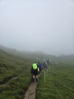 Durch den Nebel rauf zur Blaubergalm