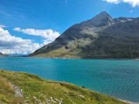 Fahrt mit dem Bernina-Express (Lago Bianco)