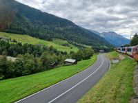 Fahrt mit dem Glacier-Express (Goms)