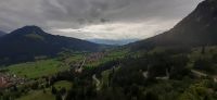 Blick von der Kanzel nach Bad Hindelang