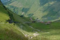 Eine Dampfbahn verfolgt uns