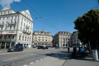 Blick zum Schwanenplatz