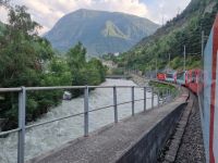 Fahrt mit dem Glacier-Express (Mattertal)