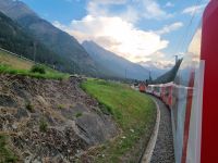 Fahrt mit dem Glacier-Express (Mattertal)