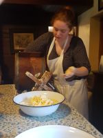 Butterzubereitung im Folk Park