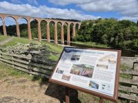 SCO-Dampf-25-0522 Letzter Tag in Schottland: der berühmte Leaderfoot Eisenbahnviadukt.jpg