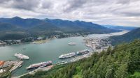 Mount Roberts - Blick auf Juneau