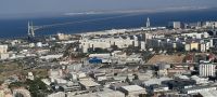 Hinflug Lissabon von oben