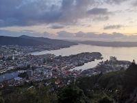 Eine mystische Panorama - Bergen (ohne Regen)