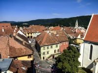 Blick über die Dächer von Shigishoara