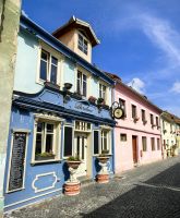 Kleine hübsche Häuser in Sibiu