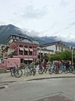 Café rosé in Charmonix