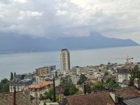 Aufstieg zum Rochers-de Naye Blick auf Genf