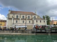 Schiffsfahrt Annecy - Stadtansicht