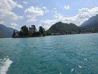 See von Annecy -kleine Insel