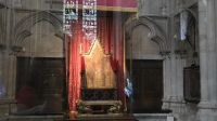 Krönungs-Stuhl in der  Westminster Abbey