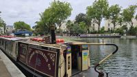 unser Boot in Little Venice