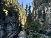 2. Tag – Calgary bis Banff – Banff-Nationalpark – Spaziergang durch den Johnston Canyon