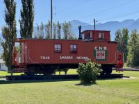 5. Tag – Jasper bis Prince George – Historischer Bahnhof von McBride