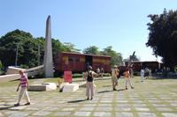 Santa Clara entgleister Munitionszug