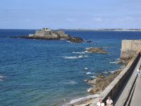Festung und Insel Grand Bé vor St. Malo