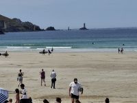 Am Strand der 