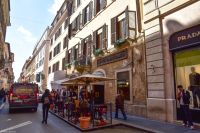 Rom - Café Greco - hier genoss bereits Johann Wolfgang von Goethe seinen Kaffee