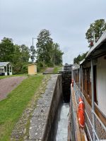 Am Fuß der Schleusentreppe Borenshult