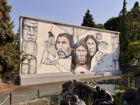 11. Tag – Port Hardy bis Victoria – Wandgemälde in Chemainus