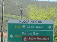 auf dem Weg zum Tafelberg