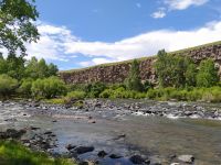 Ausflug zum Ulaan-Wasserfall.