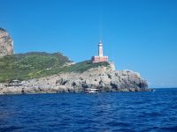 Insel-Rundfahrt Capri (Leuchtturm von Punta Carena)