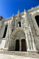 Beeindruckendes Eingangsportal zur Hieronimoskirche, Belem