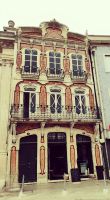 Schöne Hausfassade in Aveiro