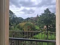 Blick in die Vatikanischen Gärten Rom