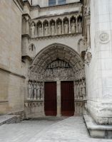 an der Kathedrale von Bordeaux 