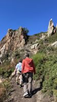 Wanderweg nach Cobiere Leuchtturm