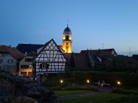 Abendstimmung in Saint-Hyppolyte