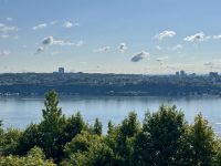 3. Tag – Stadtrundfahrt Québec – Blick über den Sankt-Lorenz-Strom nach Levis