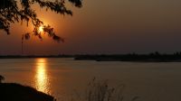 Sonnenuntergang am Zambezi