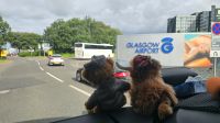 Angekommen am Glasgow Airport