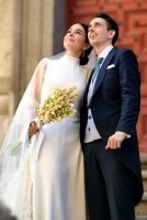 Hochzeitspaar in Salamanca