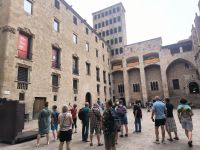 Barcelona. Königspalast